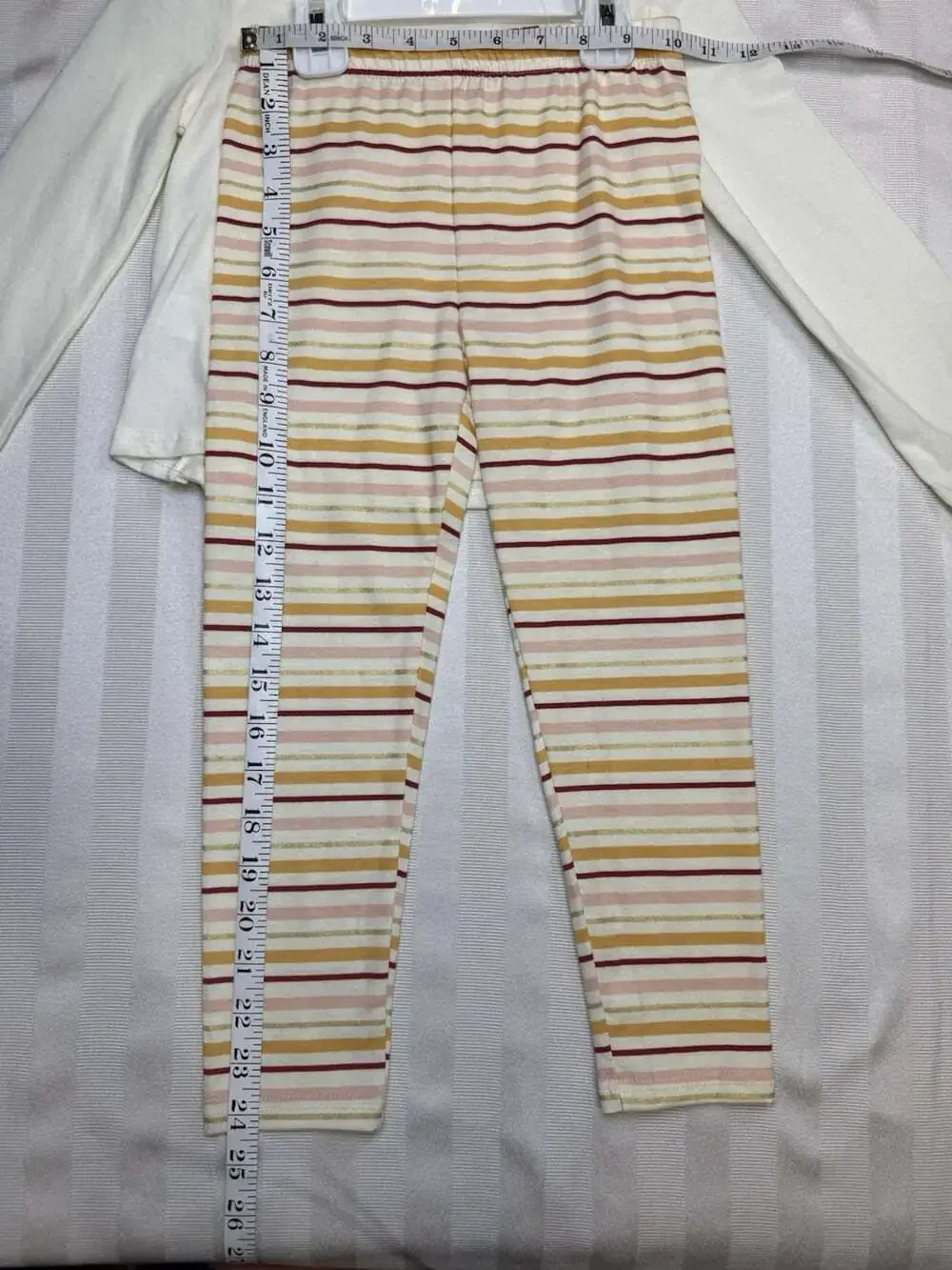 Btween Unicorn Fall Outfit w/Leggings Long Sleeve Shirt Scrunchie Girls Sz 6 NEW
